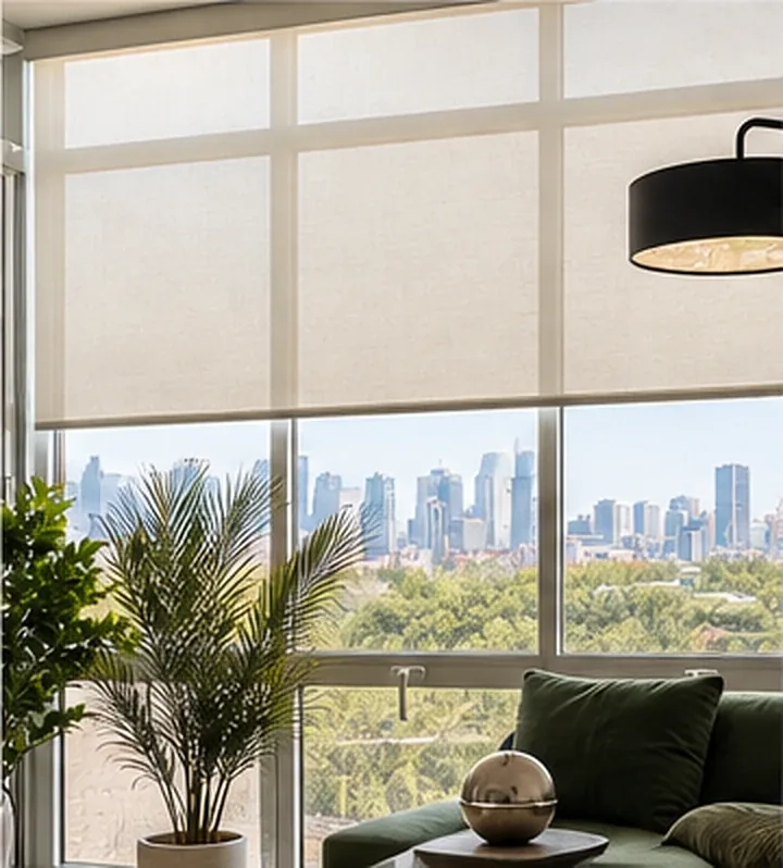 Toiles solaires — espace commercial